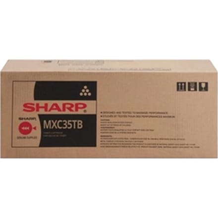 Sharp MX-C35TB - black - original - toner cartridge