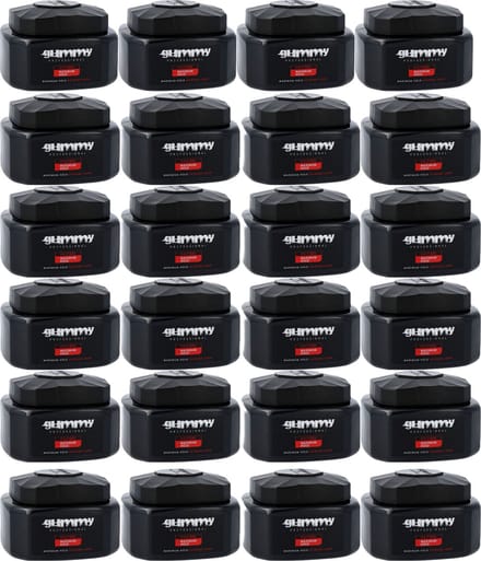 Gummy Hairgel Maximum Hold 500ml Rood - 24 Stuks