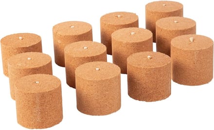 12x Houtspaanders Brandelementen voor Tuinfakkel en Vuurschaal – 8,5 cm