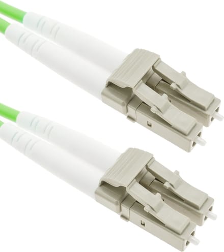 BeMatik - Glasvezelkabel OM5 multimode duplex 50 µm / 125 µm LC / PC naar LC / PC 100 Gb van 3 m