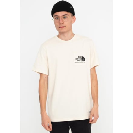 The North Face Berkeley California Pocket T Shirt Scrap Raw Undyed