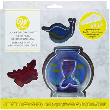 Wilton Koekjes Decoratie Set - Vissen - Koekjes Uitstekers