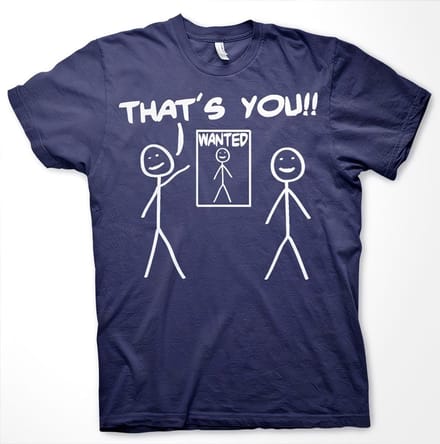 Hybris That's You Wanted T-shirt Navy