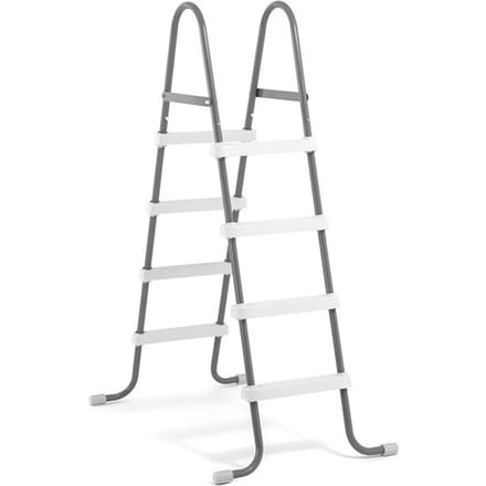 Intex Deluxe zwembad ladder - 122 cm wandhoogte - met verschuifbare treden