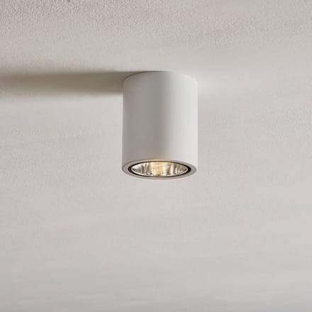 Luminex Plafondspot Downlight round in wit, Ø 11 cm