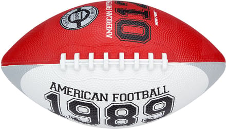 New Port American Football - Medium - Rood/Wit/Grijs