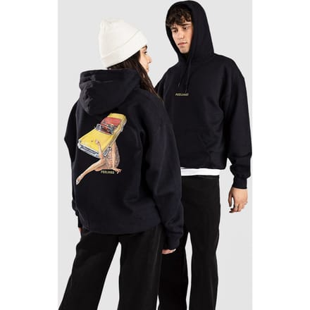 And Feelings Car Hoodie zwart