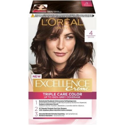 L'Oreal Excellence Natuurlijk Donkerbruin 4