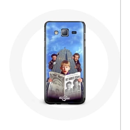 Hoesje voor Samsung Galaxy J7 Home Alone Mom Ik heb het vliegtuig weer gemist