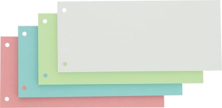 Scheidingsstrook oxford 240x105mm 190gr ass | 30 stuks