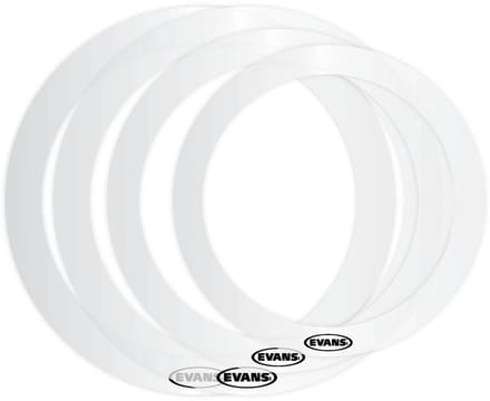 Evans E-Ring Pack Rock 10",12",14",16" - Accessoire voor drumvellen