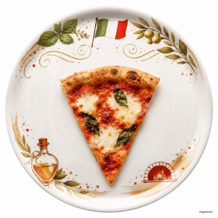 Pizzateller KATJA Ø31,5cm aus Porzellan – 165308