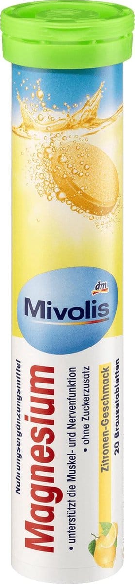Mivolis Magnesium bruistabletten 20 stuks, 82 g