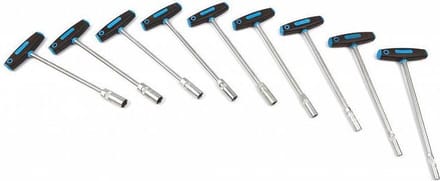 HBM 9 T-Greep Dopsleutel Foam inlay voor Gereedschapswagen