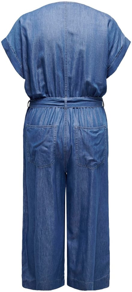 ONLY CARMAKOMA - CARYUKA BEA S/S BELT CULOTTE JUMPSUIT - Dames - Pakken