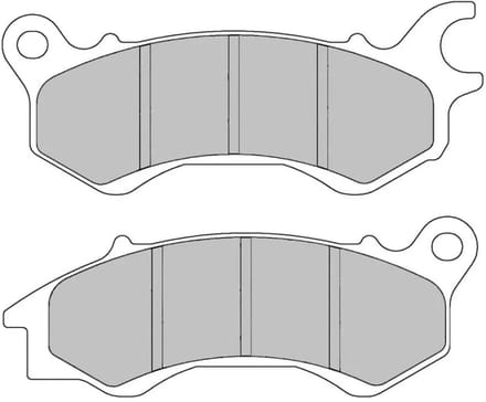Ferodo Fdb2326ef Eco Semi-gesinterde Remblokken Zilver