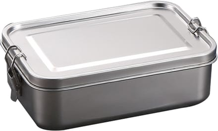 1400ml Lunchbox RVS Take a Break Broodtrommel - incl. divider - Roestvrij Staal - Brooddoos met Losse Compartimenten - Bento Box -lunchbox thermische container