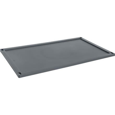 HAY Kleur deksel X-Large - HAYCrateCharcoal