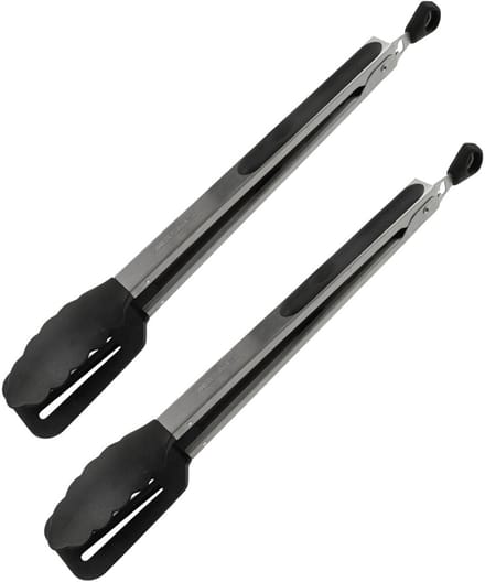Set van 2 Keukentangen met dubbele uiteinden 35 cm Fackelmann Penderie