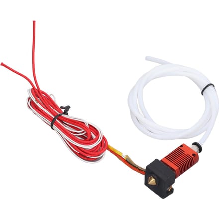3D Printer Hotend Assemblage met Siliconen Sokhoes 0.4mm Nozzle 3D Printen Extruder Hot End voor white