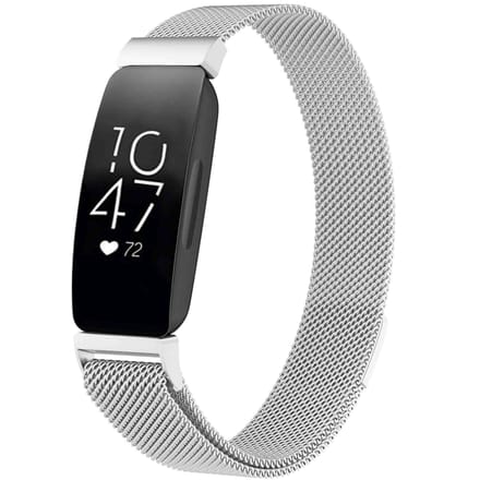 imoshion Milanees magnetisch bandje voor de Fitbit Inspire - Maat S - Zilver