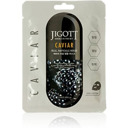 Jigott - Real Ampoule Mask Caviar - 1stuk