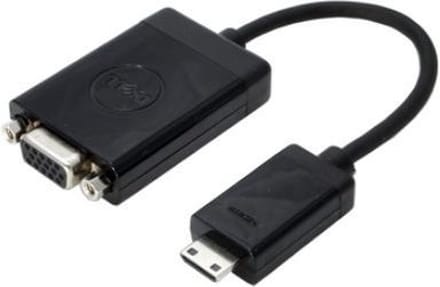 DELL MiniHDMI/VGA Zwart