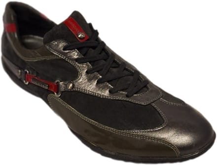 HORNET by Botticelli- SNEAKER-OSLO-LEER-ANTRACITE-43