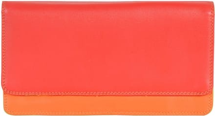 Mywalit Medium Matinee Purse Wallet Drukknop Portemonnee Jamaica -N - Rood