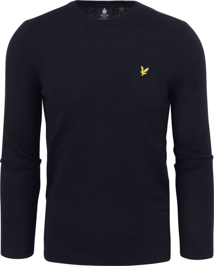 Lyle and Scott - Navy Trui - Heren - Maat XS - Regular-fit