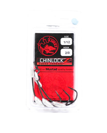 Tackle Tactics TT ChinlockZ SWS Crochet à vis sans fin lesté 1/12 oz 2/0 3/paquet (0817)