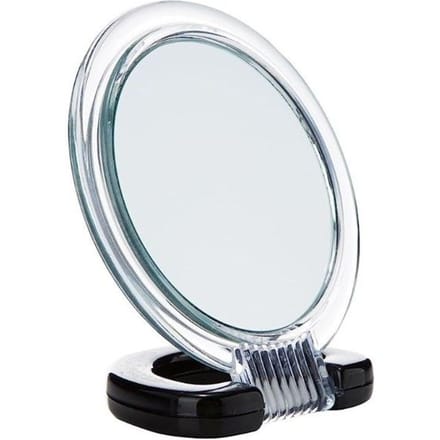 Espejo Doble X2 Con Soporte Abatible 9 Cm 1 pz