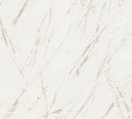 CHIC STUCWERK BEHANG | industrieel - Wit Champagne - A.S. Création Elements 2