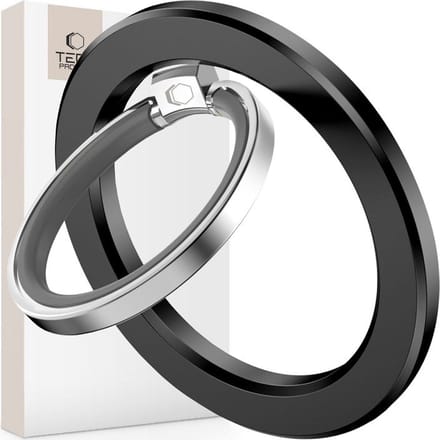 Tech-Protect MMR300 magnetic handle / ring with MagSafe - black