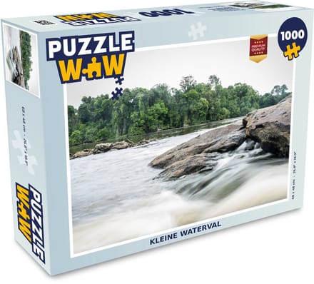 Puzzel Kleine waterval - Legpuzzel - Puzzel 1000 stukjes volwassenen