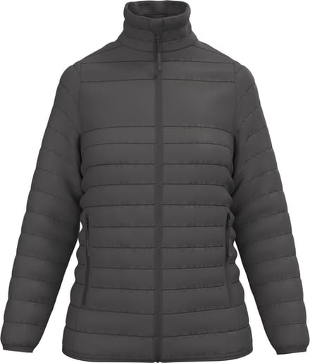 iDeal Basic Brand Gewatteerde dames donsjas IB6176 - Dark Grey - XS