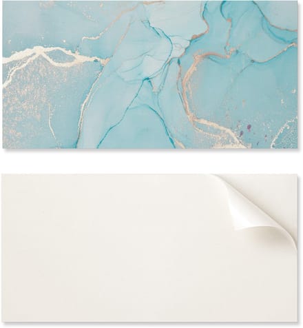 Zelfklevend PVC-eetkamerpaneel met afbeelding, 100x50 cm, abstract vloeiend patroon