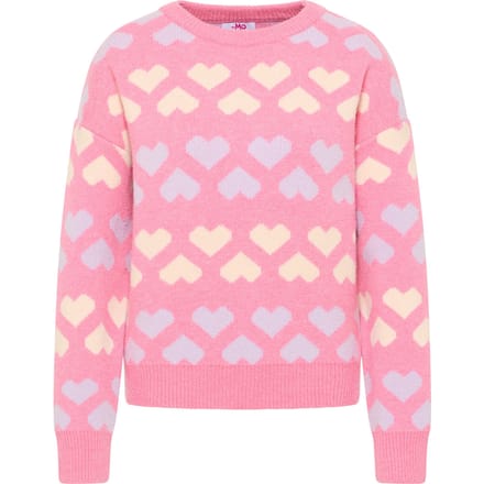 Mymo Gebreide trui Blonda Dames roze