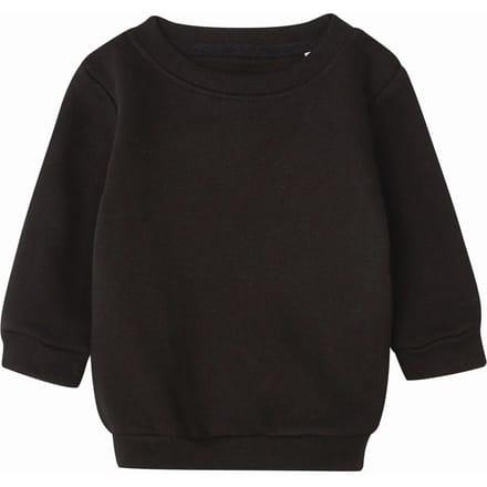 Babybugz Baby Essential Sweatshirt BZ64 - Black - 18-24 Monate