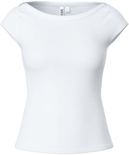 Pieces top met kapmouwen PCSOF BOOTHALS