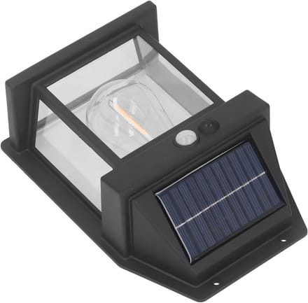 Waterdichte Buitenlamp op Zonne-energie met Bewegingssensor voor Tuin en Terras