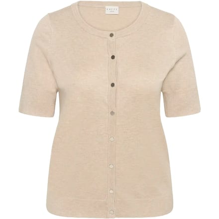 Korte mouwen cardigan dames KAFFE Curve Lizzy