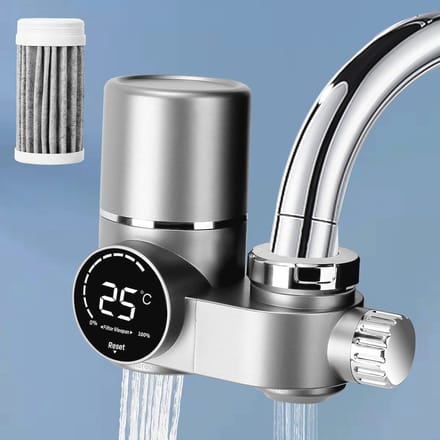 Waterfilter voor drinkwater met UV-technologie en dubbele watermodus