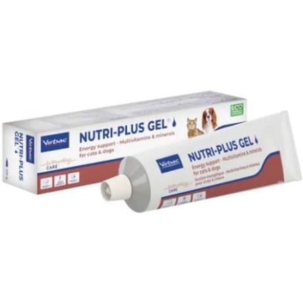 2x120g Virbac Nutri-Plus Gel met Hoog Energiegehalte Voor Kat & Hond