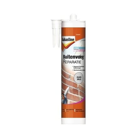 Alabastine Buiten Voegreparatie - Zilvergrijs - 310 ml