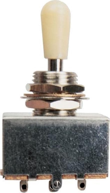 Yellow Parts EZ1180W 3-Standen schakelaar Les Paul Ivoorwit