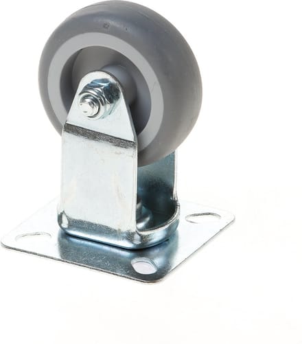 Kelfort Bokwiel Grijs Rubber 50mm - 1521727