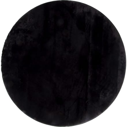 Milton & Oldbrook Fluffy Vloerkleed Ø 200 cm Pavia Zwart