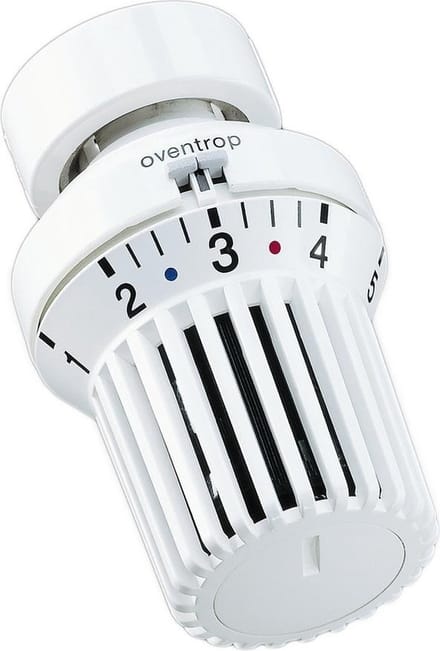 Oventrop thermostaatkop Uni XH M30x1.5 met nulstand wit