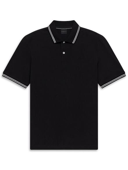 Bugatti Herren Polo Modern Fit van puur katoen